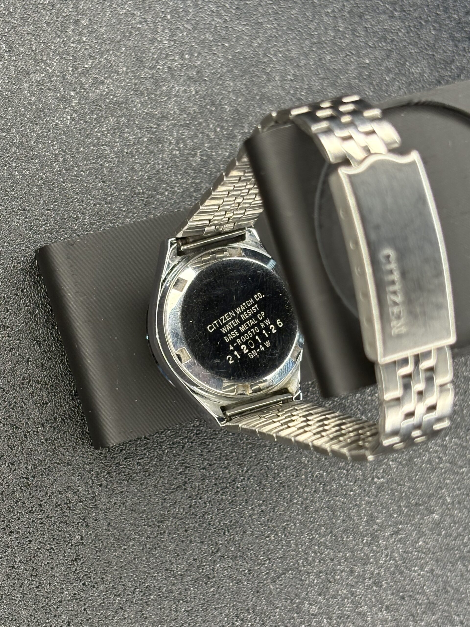 Citizen Automatic 21-Jewel Day-Date Watch with Stainless Steel Bracelet 4-805070 RW - Image 2