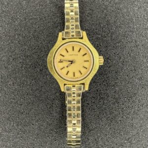 Certina Women’s Vintage Watch Swiss Made Gold Tone Case Expansion Band