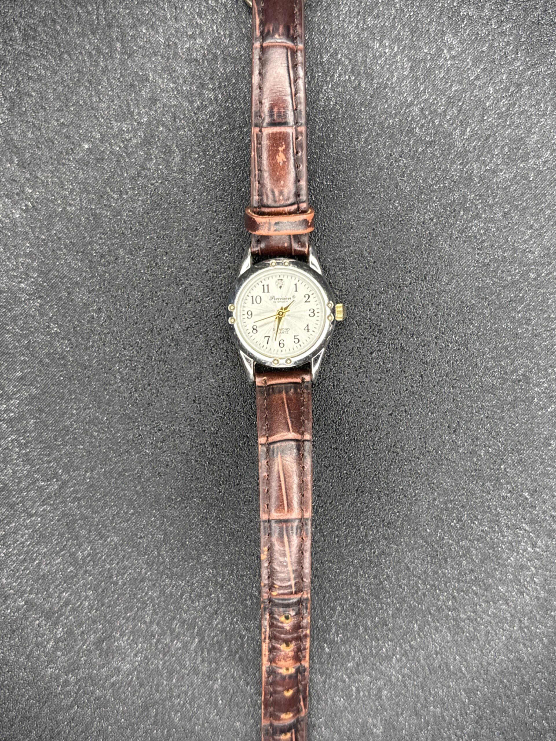 GRUEN Precision Diamond Quartz Women’s Watch 387