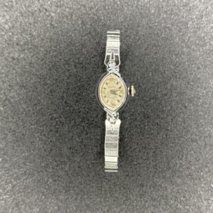 Vintage Waltham 17 Jewels Women's Silver-Tone Watch