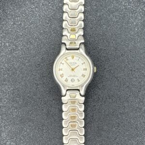 Croton Date Two Tone Mens Watch Quarts GP
