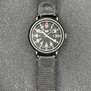 Swiss Army Date Men’s Watch GITD Hands