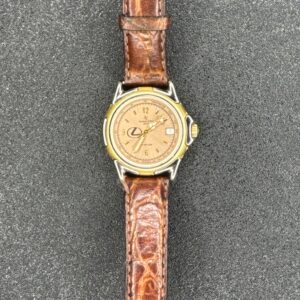 Jacques Edho Lexus Date Women’s Watch 18k GPL