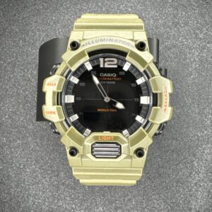 Casio Illuminator World Time Men’s Watch Green Digital