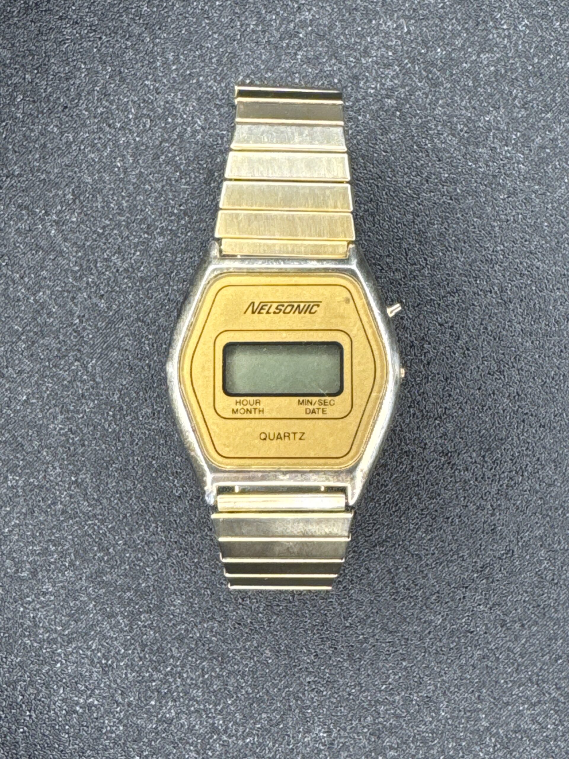 Nelsonic Digital Quartz Men’s Watch