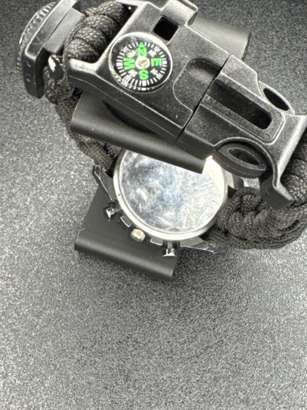 EMAK Chronograph Black men’s Watch Compass - Image 2