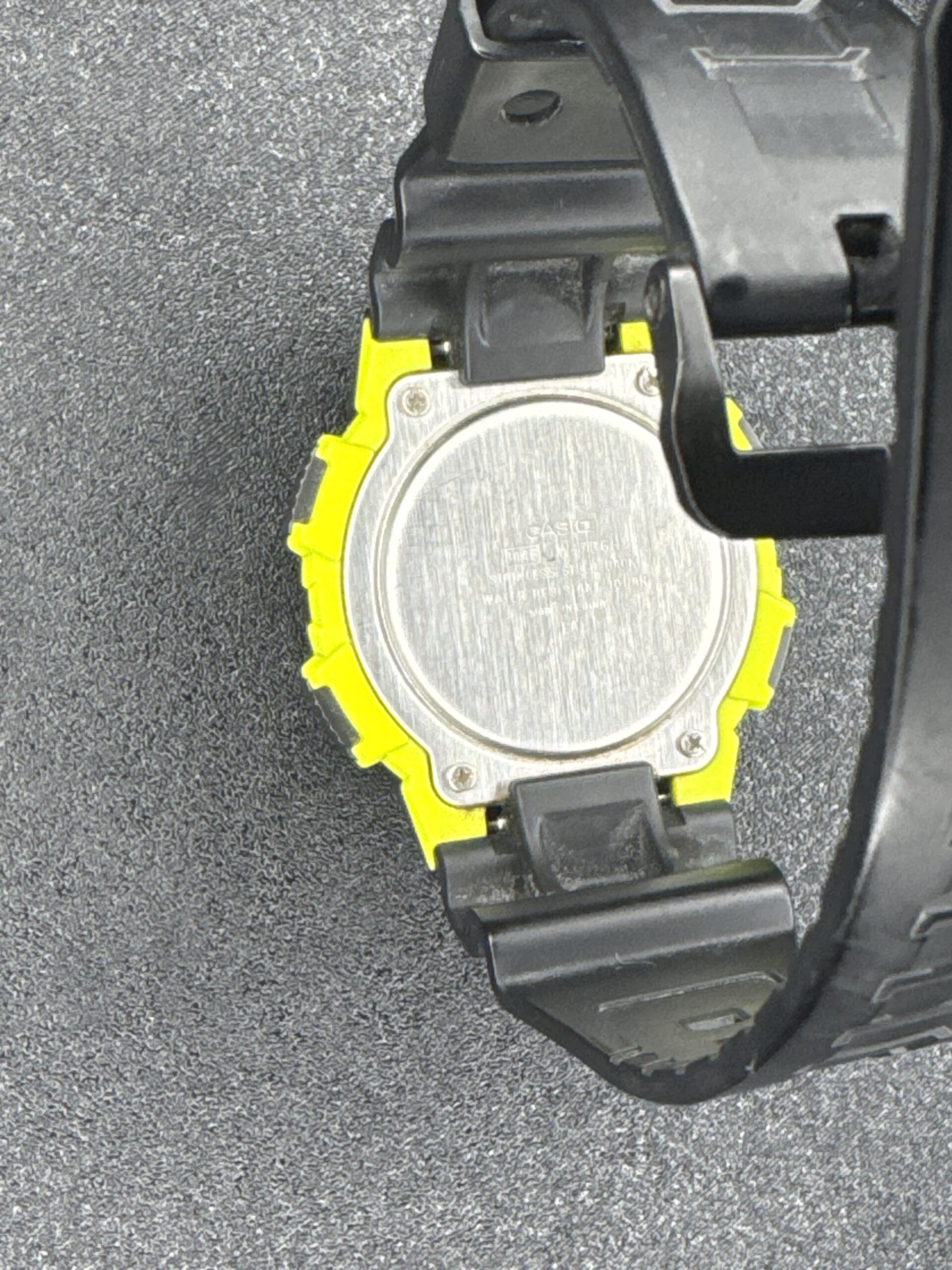 Casio Digital Men’s Watch illuminator Green Black w-735H - Image 2