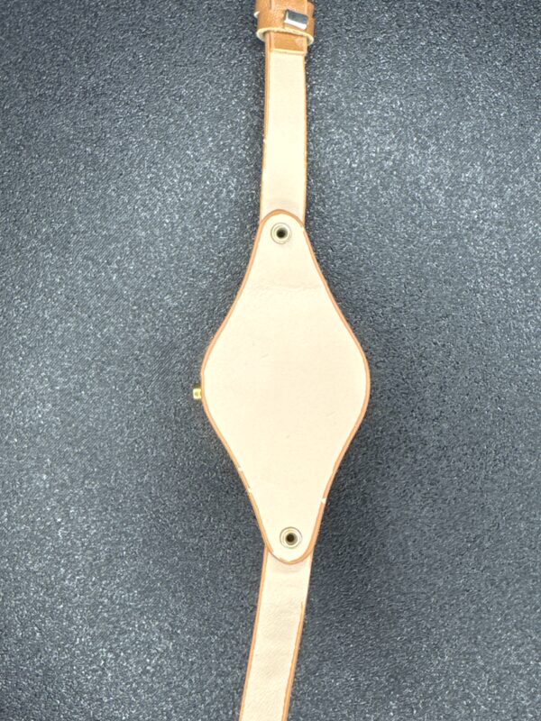 Rinnady Quarts Two Tone Women’s Watch Leather Band - Image 2
