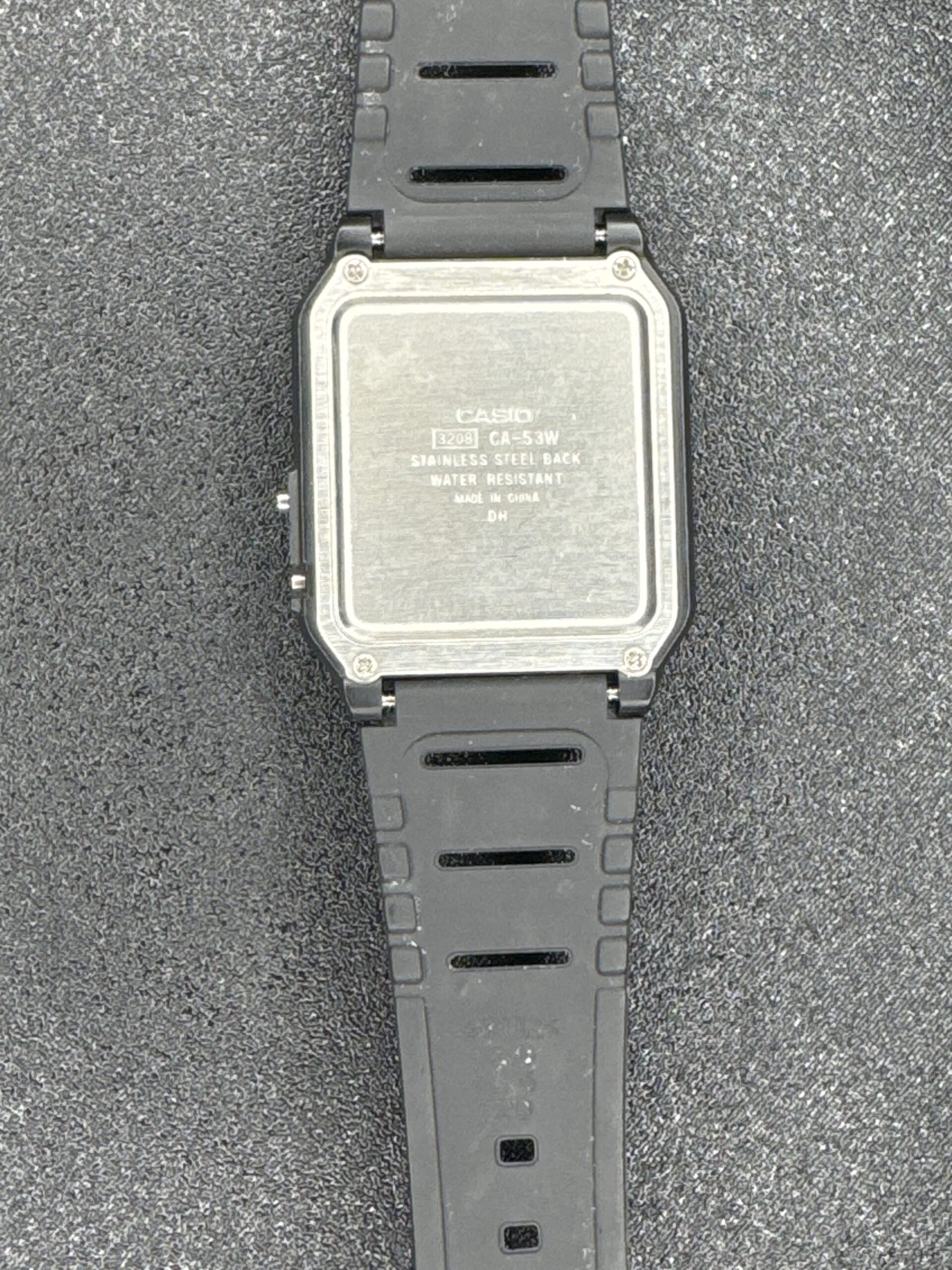 Casio Digital WR Calculator Men’s Watch CA-53W - Image 2