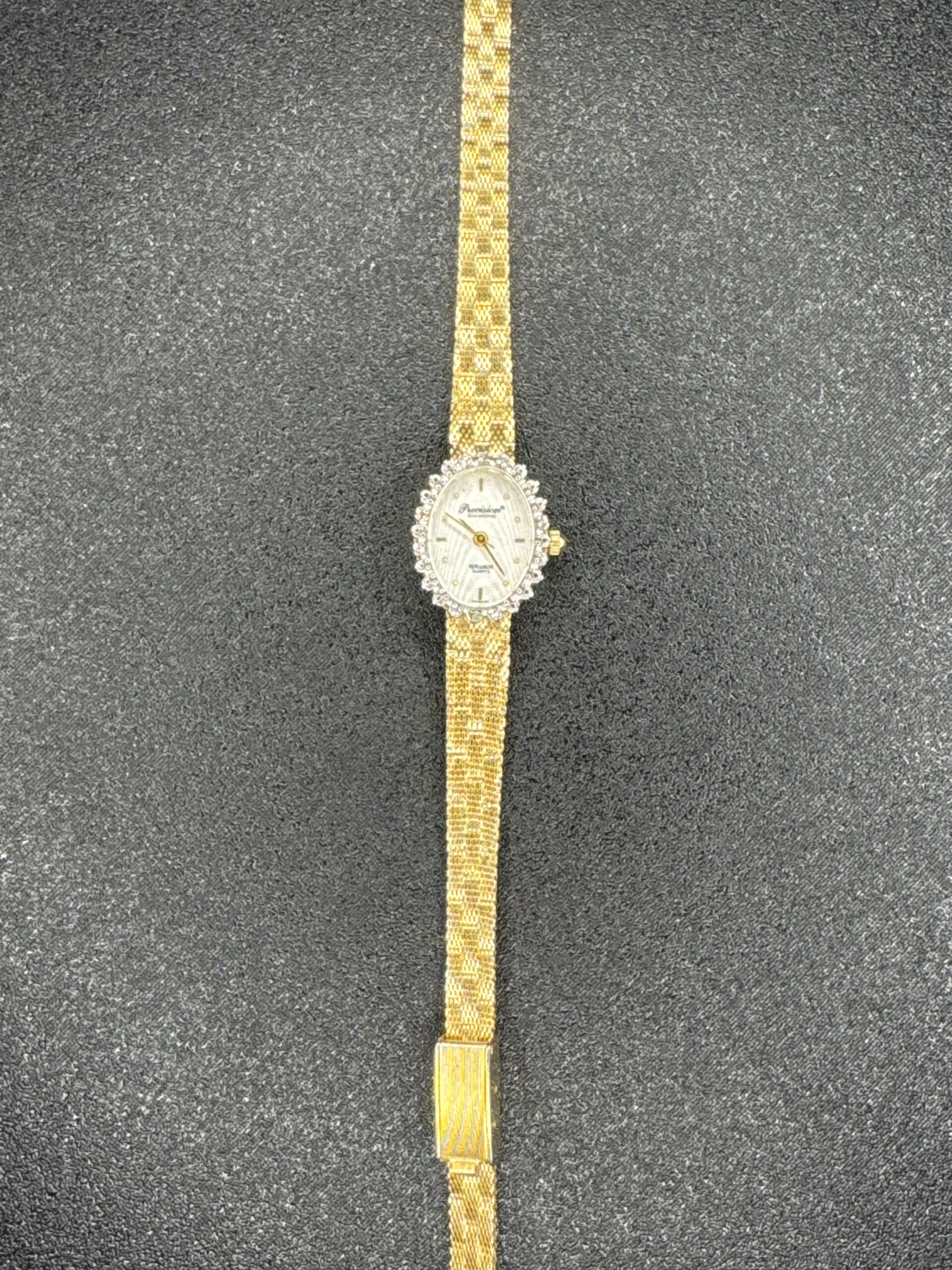 GRUEN Precision Diamond Quarts Women’s Watch