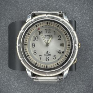 TIMEX Indiglo Alarm watch metal base bezel
