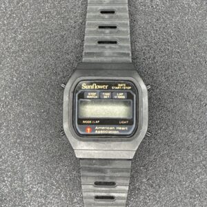 Sunflower Unisex Digital watch AMA Black
