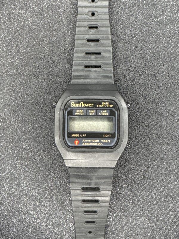 Sunflower Unisex Digital watch AMA Black
