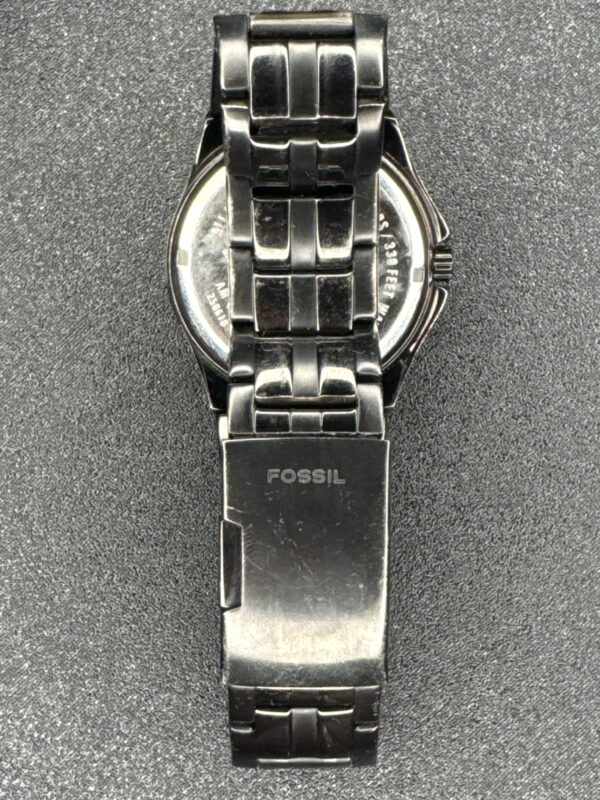 Fossil Blue 100 Meter Date Mens Watch AM-4051 - Image 2