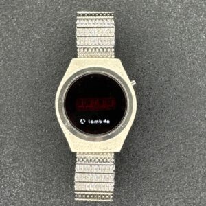 Lambda Vintage Men’s Digital Watch AntiMagnetic