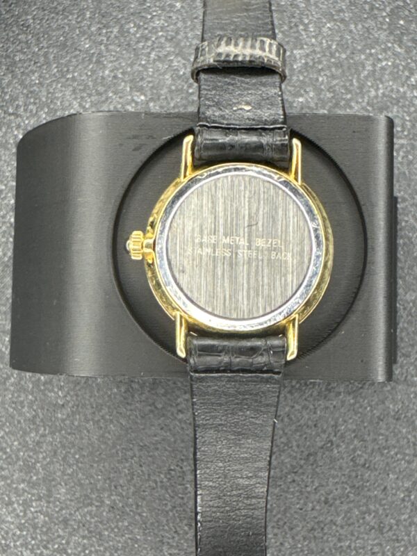 BENRUS Quarts Two Tone Women’s Watch Leather Band - Image 2