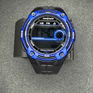 Armitron ChronoAlarm Men’s Digital Watch Blue Black MD14309