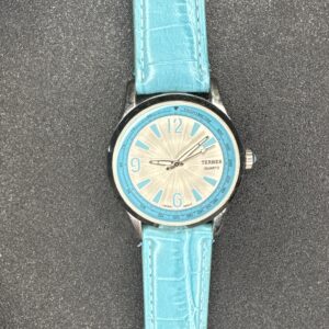 TERNER Quarts Tachymetre Mens Watch Blue Band K-10879
