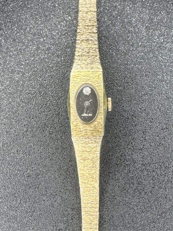 Jubilee Black Gold Quarts Women’s Watch