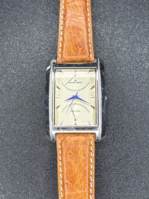 Jacques Lemans Dual Time Men’s Watch Quarts 1-1243