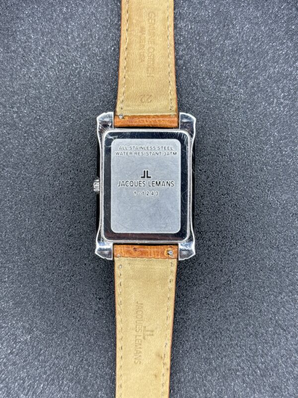 Jacques Lemans Dual Time Men’s Watch Quarts 1-1243 - Image 2