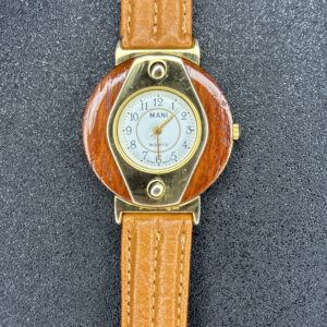 MANI Quarts Women’s Watch Wood Encased
