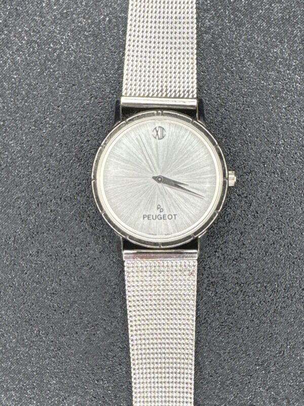 Peugeot Quarts Men’s Watch Silver
