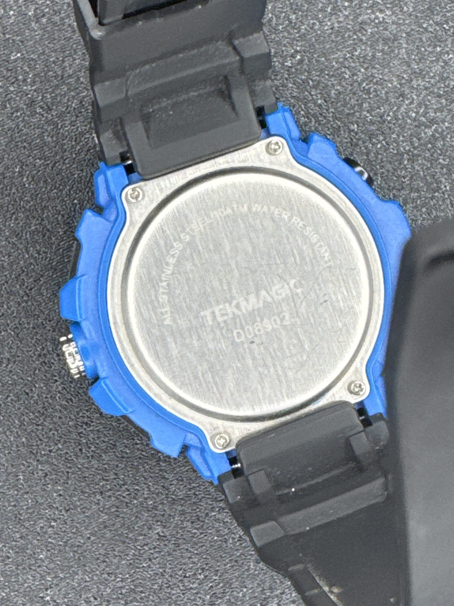 TEKMAGIC Mens Digital Watch Blue Black D08902 - Image 2