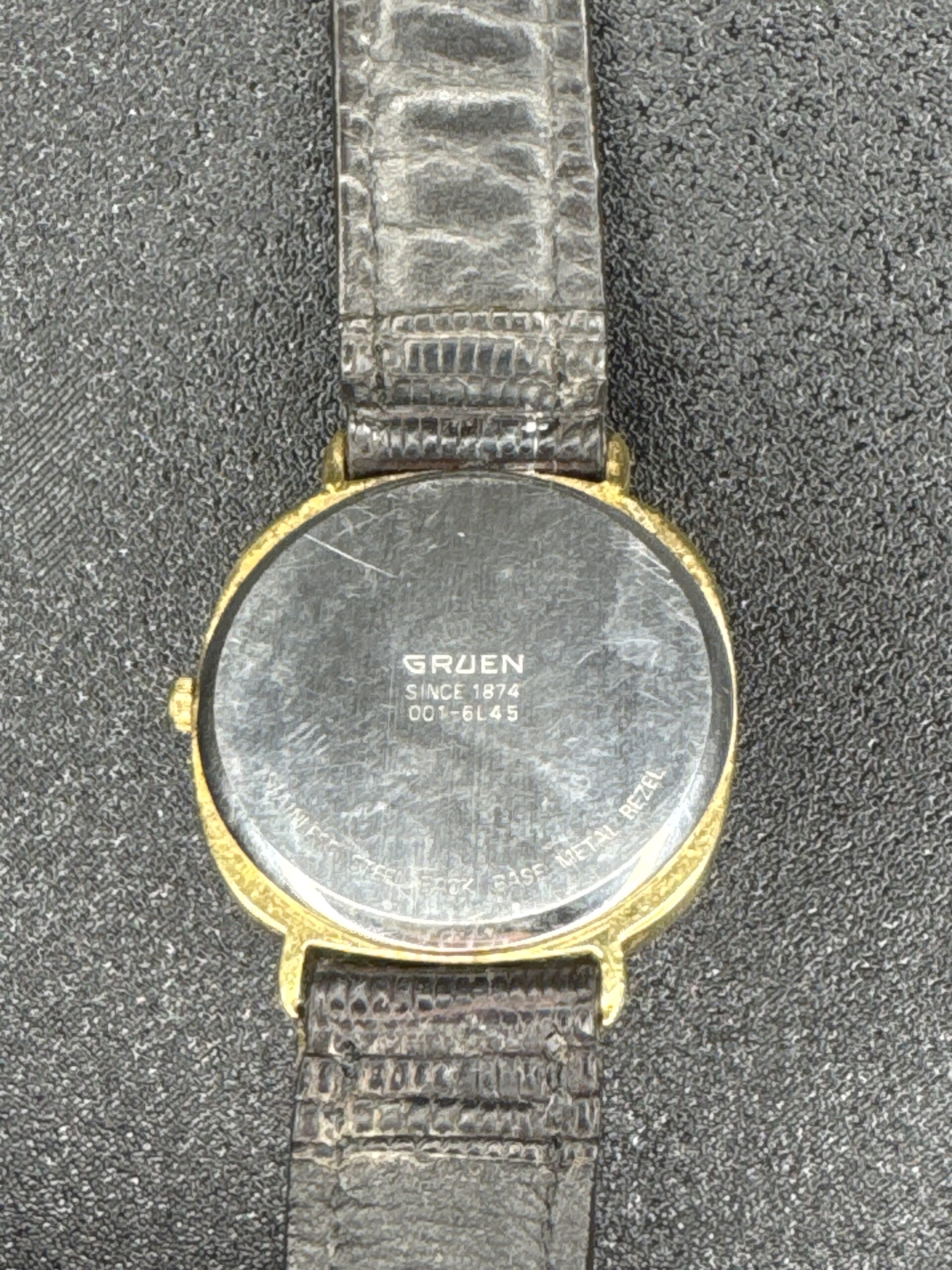 GRUEN Quarts Crono Unisex Watch 6L45 - Image 2