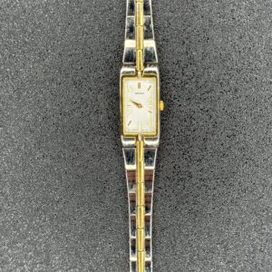 Seiko Two Tone Small Women’s Watch Quarts 077550
