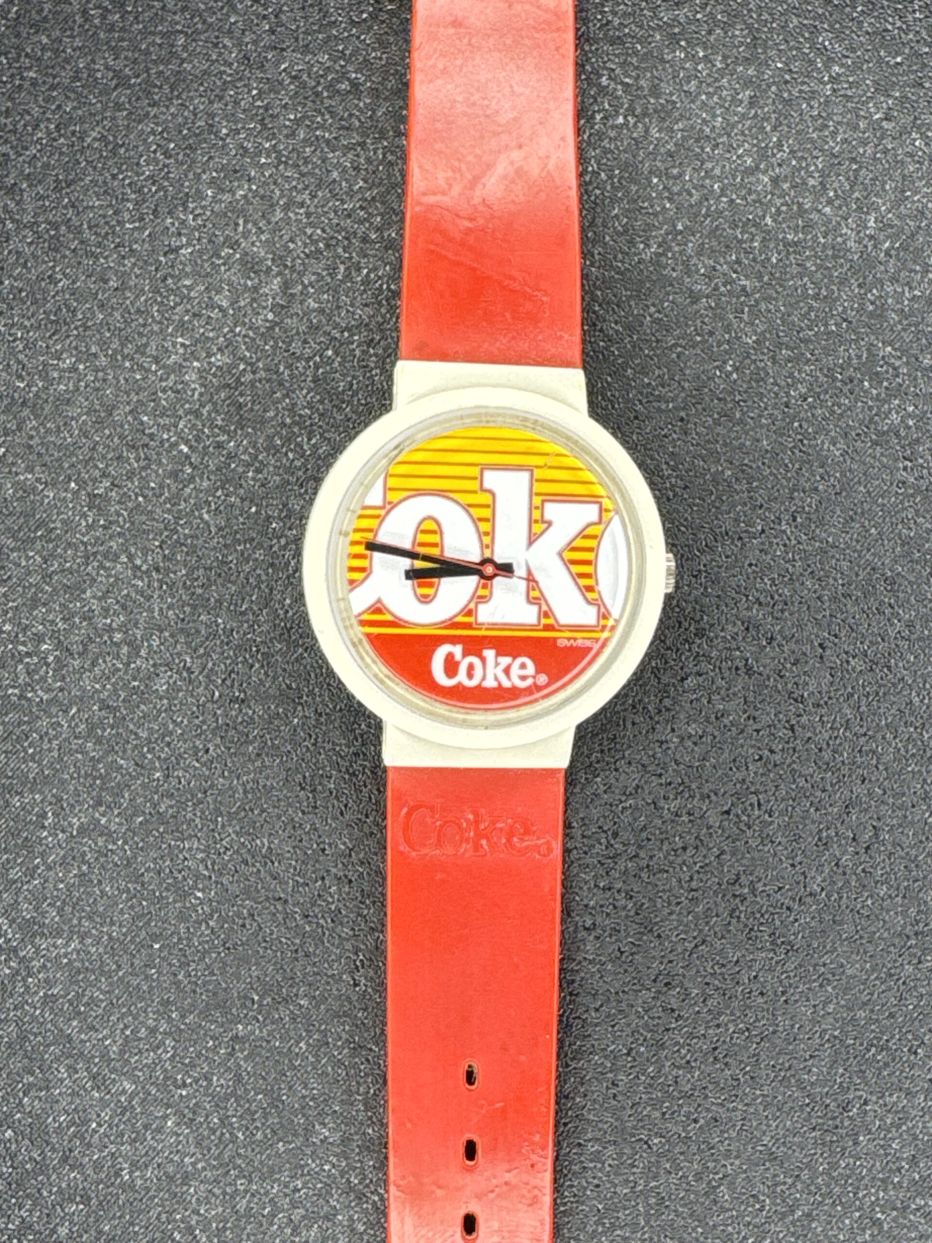 Coke Collector Quarts Watch Swiss 477