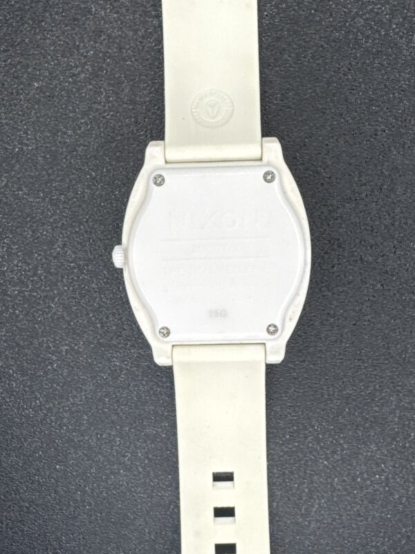 Nixon Full White Quarts Men’s Watch The Time Teller 15G - Image 2