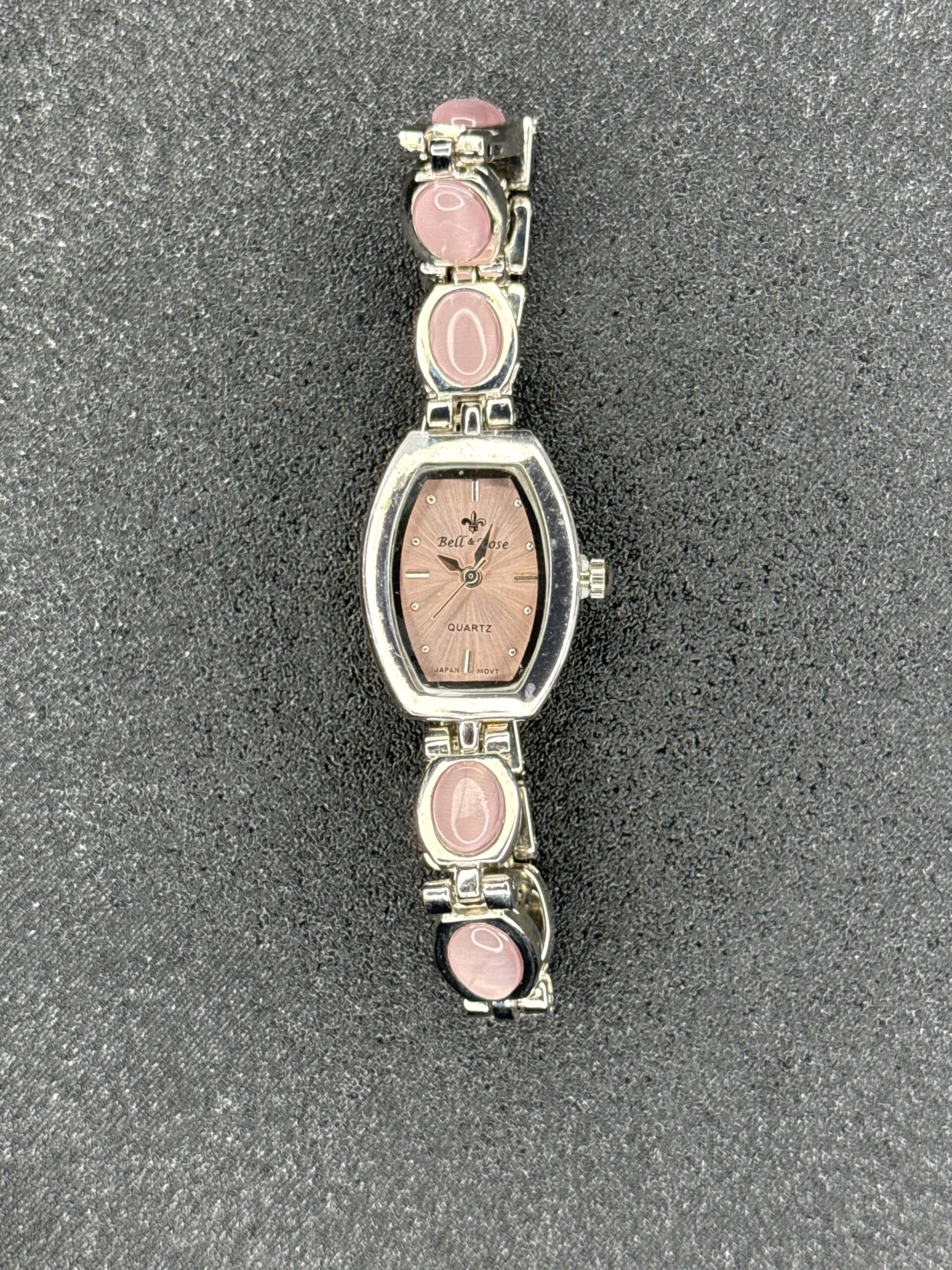 Bell & Rose Quarts Women’s Watch Pink Silver